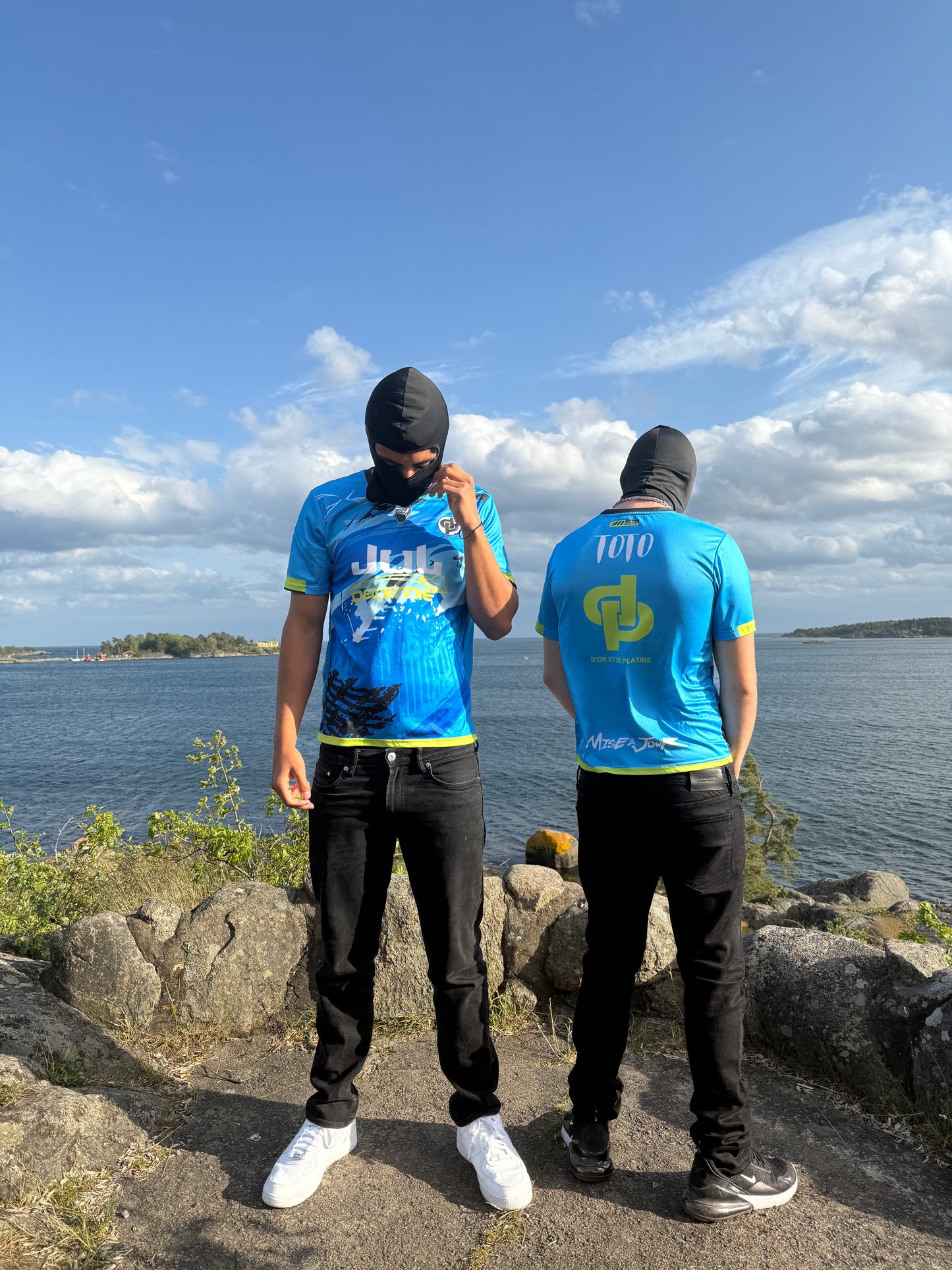 T-shirt JUL Toto and Ninetta  - Blue